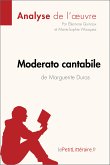 Moderato cantabile de Marguerite Duras (Analyse de l'oeuvre) (eBook, ePUB)