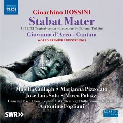 Stabat Mater/Giovanna D'Arco (Cantata) - Cullagh/Pizzolato/Sola/Palazzi/Fogliani/+