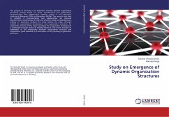 Study on Emergence of Dynamic Organization Structures