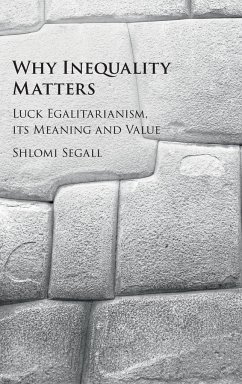Why Inequality Matters - Segall, Shlomi
