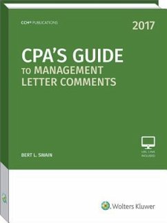 CPA's Guide to Management Letter Comments (2017) - Swain, Bert L.