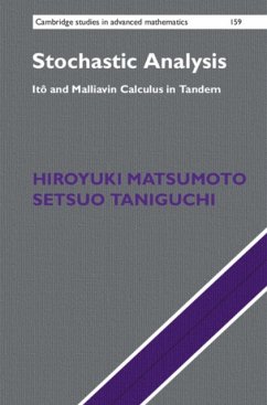 Stochastic Analysis - Matsumoto, Hiroyuki (Aoyama Gakuin University, Japan); Taniguchi, Setsuo (Kyushu University, Japan)