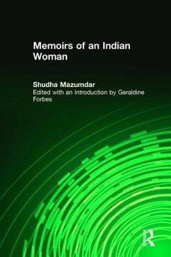 Memoirs of an Indian Woman - Mazumdar, Shudha; Forbes, Geraldine Hancock