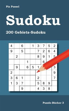 Sudoku 200 Gebiets-Sudoku - Pussel, Pia