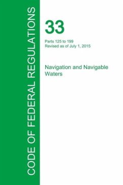 Cover Code of Federal Regulations Title 33, Volume 2, July 1, 2015