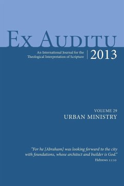 Ex Auditu - Volume 29