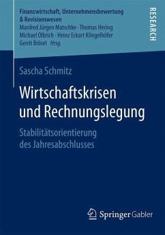 Wirtschaftskrisen und Rechnungslegung - Schmitz, Sascha