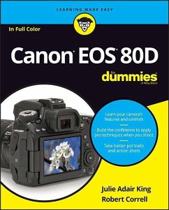 Canon EOS 80d for Dummies - King, Julie Adair (Indianapolis, Indiana); Correll, Robert