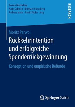 Cover Rückkehrintention und erfolgreiche Spenderrückgewinnung