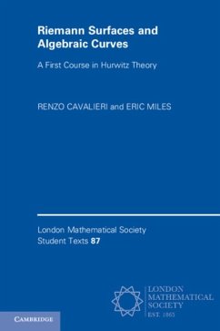 Riemann Surfaces and Algebraic Curves - Cavalieri, Renzo (Colorado State University); Miles, Eric