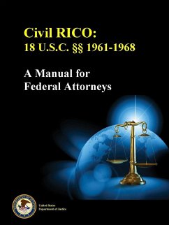 Civil RICO - Department of Justice, United States