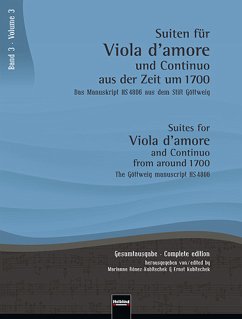 Cover Suiten für Viola d'amore und Continuo