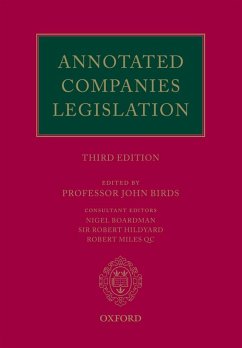 Cover Annotated Companies Legislation (eBook, ePUB)