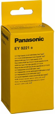 Panasonic EY 9221 B Akku 2,4 V/2,8 Ah Ni-MH