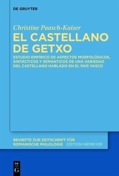 El castellano de Getxo (eBook, ePUB) - Paasch-Kaiser, Christine