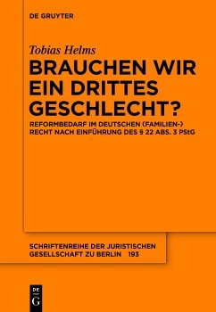 Brauchen wir ein drittes Geschlecht? (eBook, ePUB) - Helms, Tobias