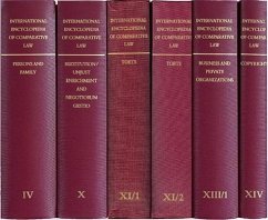 International Encyclopedia of Comparative Law, Volume XIII (2 Vols) - Conard, Alfred / Vagts, Detlev (eds.)