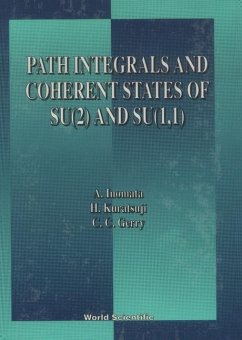 Path Integrals and Coherent States of Su(2) and Su(1, 1)