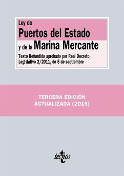 Ley de puertos del Estado y de la marina mercante - Editorial Tecnos