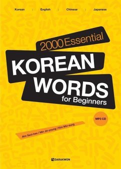 2000 Essential Korean Words for Beginners - Ahn, Seol-hee;Min, Jin-young;Kim, Min-sung