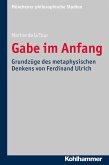 Gabe im Anfang (eBook, PDF)