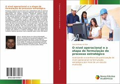 O nível operacional e a etapa de formulação do processo estratégico - Andrade da Silva, Aslei