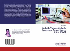 Variable Voltage Variable Frequencyl Power Source Using SPWM