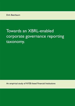 Towards an XBRL-enabled corporate governance reporting taxonomy. (eBook, ePUB)