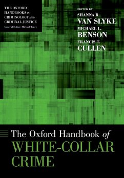 Cover The Oxford Handbook of White-Collar Crime (eBook, ePUB)