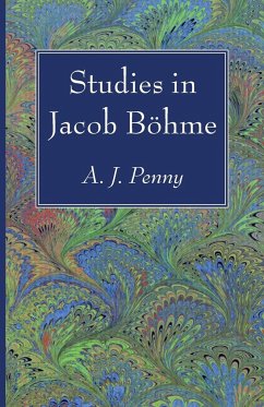 Studies in Jacob Böhme