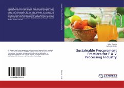 Sustainable Procurement Practices for F & V Processing Industry - Saxena, Ankur;Singh, Ashutosh