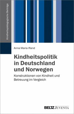 Cover Kindheitspolitik in Deutschland und Norwegen (eBook, PDF)