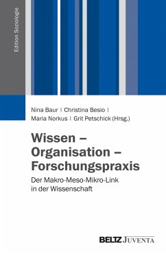 Cover Wissen - Organisation - Forschungspraxis (eBook, PDF)