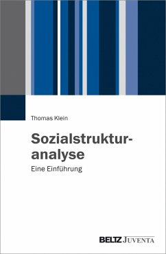 Sozialstrukturanalyse (eBook, PDF) - Klein, Thomas