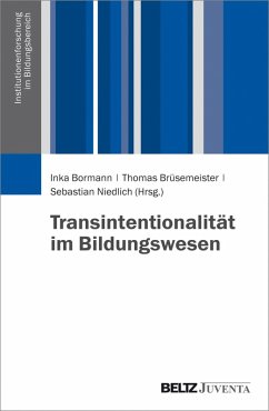 Transintentionalität im Bildungswesen (eBook, PDF)