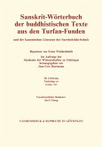 Nachträge zu a-svas / tri / Sanskrit-Wörterbuch der buddhistischen Texte aus den Turfan-Funden Lieferung.28