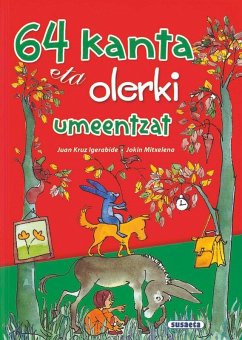 64 Kanta eta olerki umeentzat Cover 64 Kanta eta olerki umeentzat