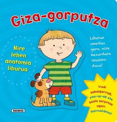 Cover Giza-gorputza. Nire lehen anatomia liburua