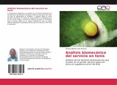 Análisis biomecánico del servicio en tenis
