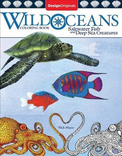 Wild Oceans Coloring Book: Saltwater Fish and Deep Sea Creatures - Mayer, Nick