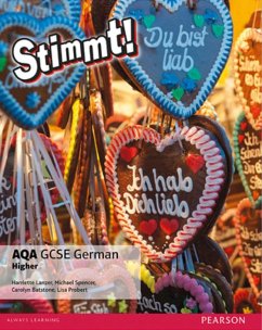 Stimmt! AQA GCSE German Higher Student Book - Lanzer, Harriette;Spencer, Michael;Batstone, Carolyn