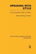 Speaking With Style (RLE Linguistics C - Bild 1