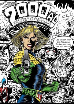 The 2000AD Action Heroines Colouring Book