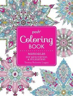 Cover Posh Adult Coloring Book: Mandalas for Meditation & Relaxation
