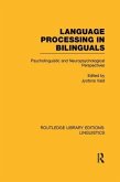 Language Processing in Bilinguals (Rle Linguistics C: Applied Linguistics)