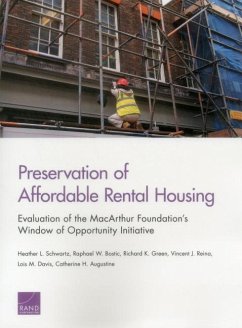 Preservation of Affordable Rental Housing - Schwartz, Heather L; Bostic, Raphael W; Green, Richard K
