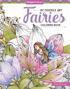 Kc Doodle Art Fairies Coloring Book - Bousquet, Krisa