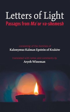 Letters of Light - Epstein, Kalonymus Kalman; Wineman, Aryeh
