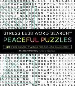 Stress Less Word Search - Peaceful Puzzles - Timmerman, Charles