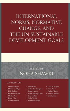 International Norms, Normative Change, and the UN Sustainable Development Goals